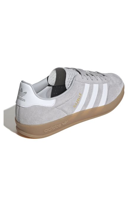 Adidas Gazelle Indoor Shoes Grey White Gum Unisex ADIDAS ORIGINALS | Sneakers | JQ0176-